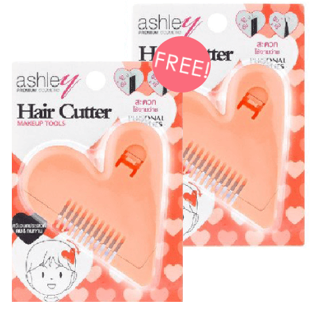 Ashley Hair Cutter No.01 White(AA 174-01), Hair Cutter No.01 White(AA 174-01) หวีซอย, หวีหมออ้อย